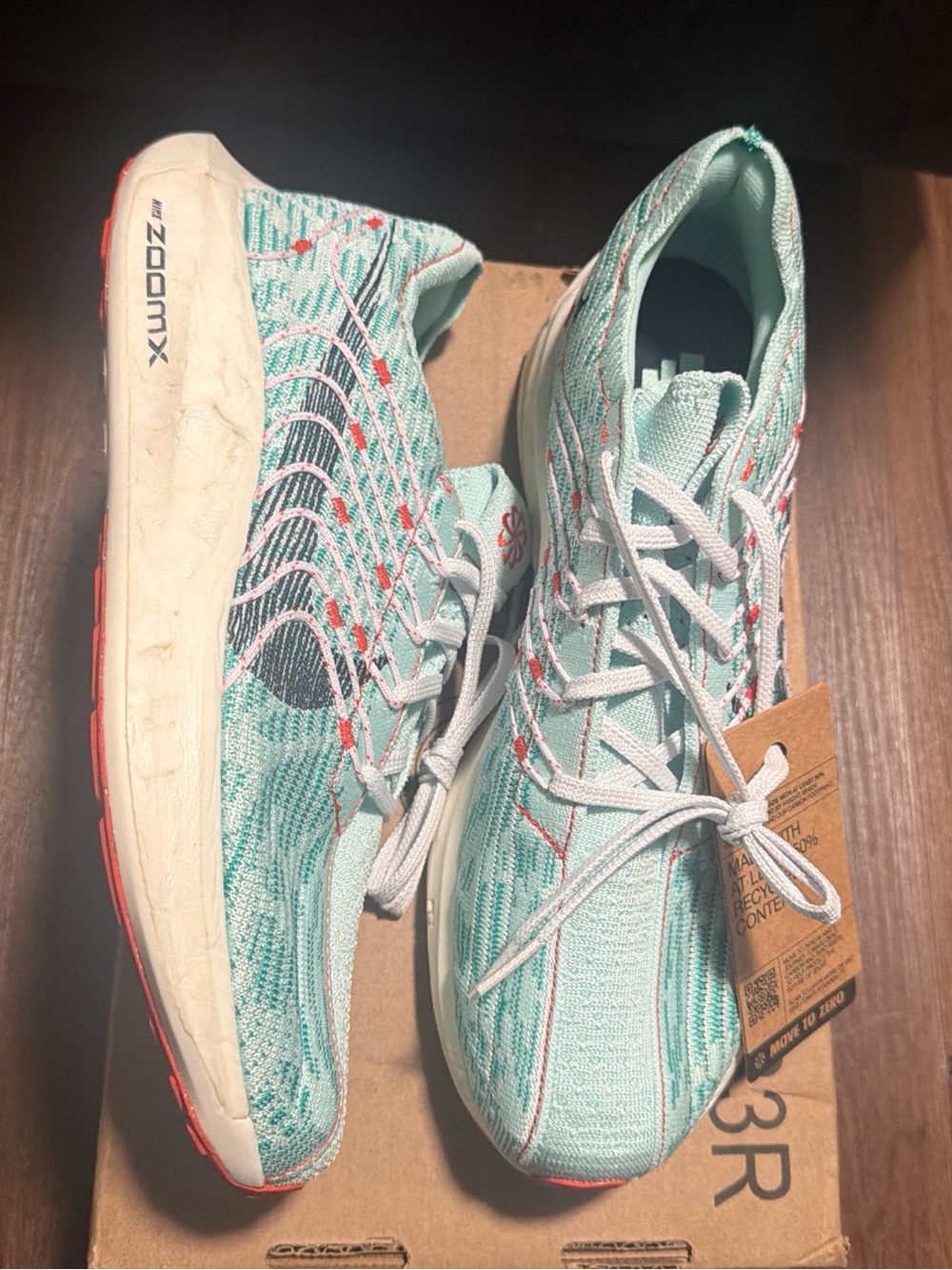 NIKE WOMENS PEGASUS TURBO NEXT NATURE RUNNING SHOES Sz 11.5  #DM3414 300. No box